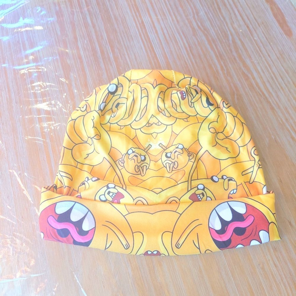 Adventure Time Beanie Hat Jake the Dog Stretchy - Picture 4 of 5
